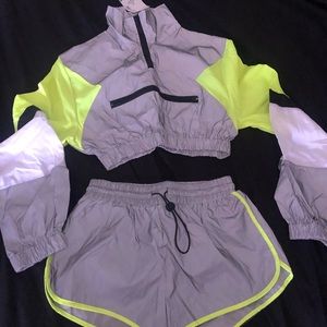 Reflective windbreaker set